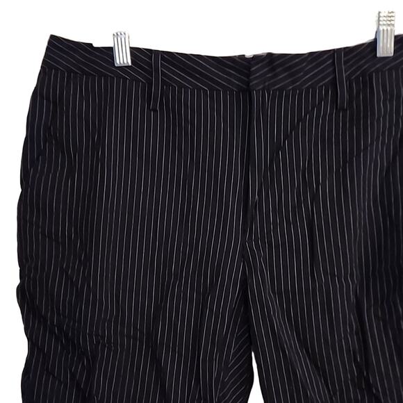 Express Pinstripe Shorts, Black, Size 36 - Picture 3 of 6